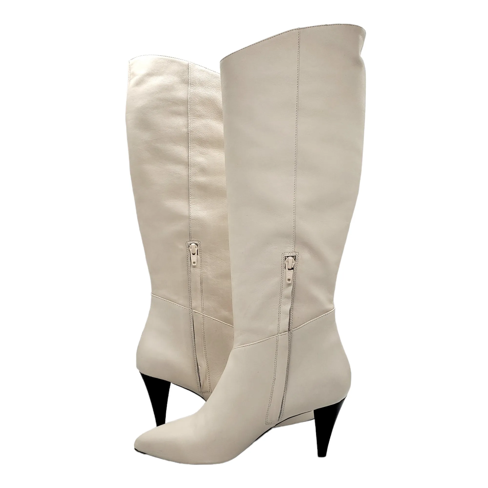 Hush Cream Knee Length Milford Boots