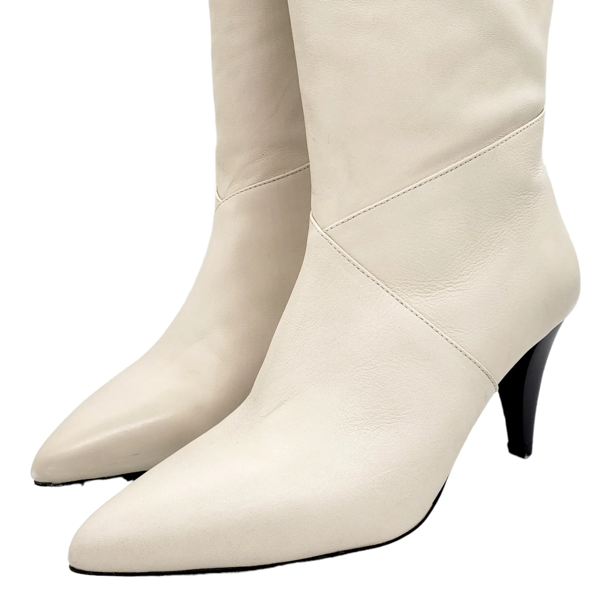 Hush Cream Knee Length Milford Boots