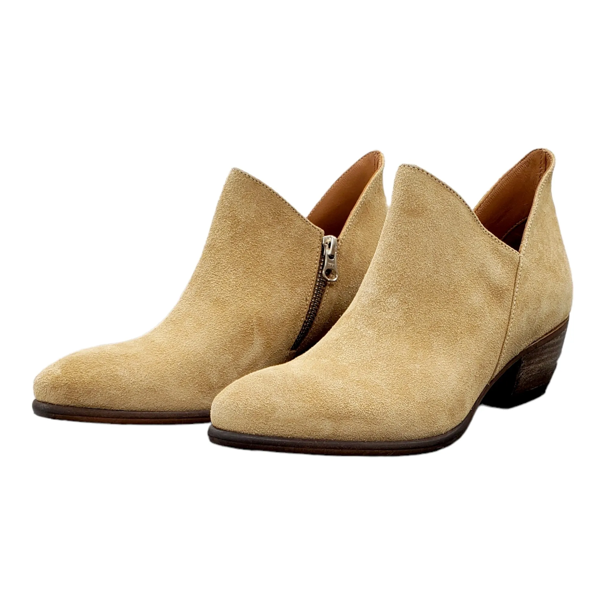 Hush Taupe Otley Ankle Boots