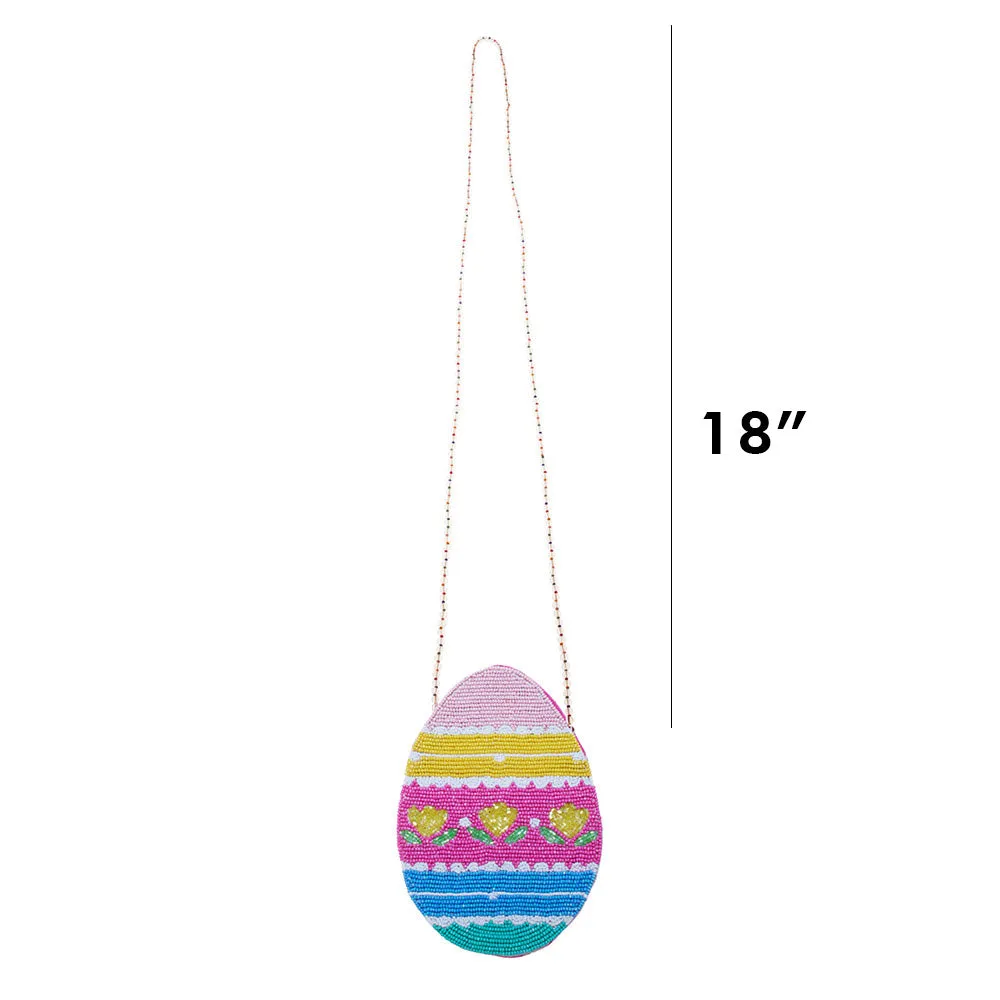 iLLASPARKZ Easter Egg Beaded Mini Crossbody Bag