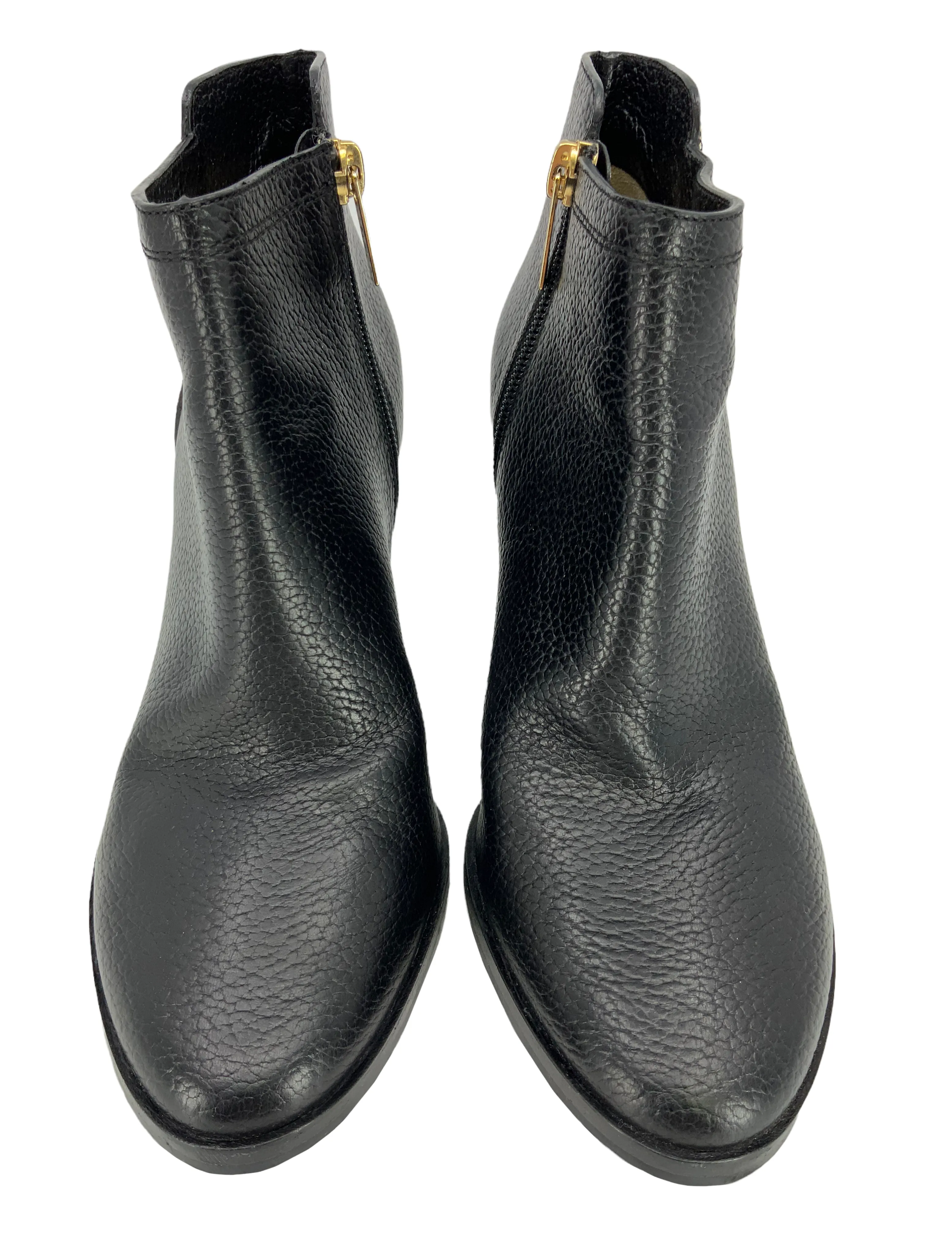 Jimmy Choo Hart 95 Leather Boots - Size 6.