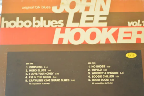 John Lee Hooker ~ Vol. 1 - Hobo Blues