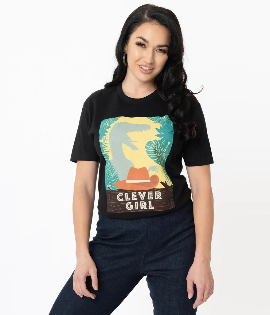 Jurassic Park Clever Girl Unisex T-shirt - Unique Vintage