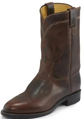 Justin Mens Boots 3237 10" BROCK PECAN