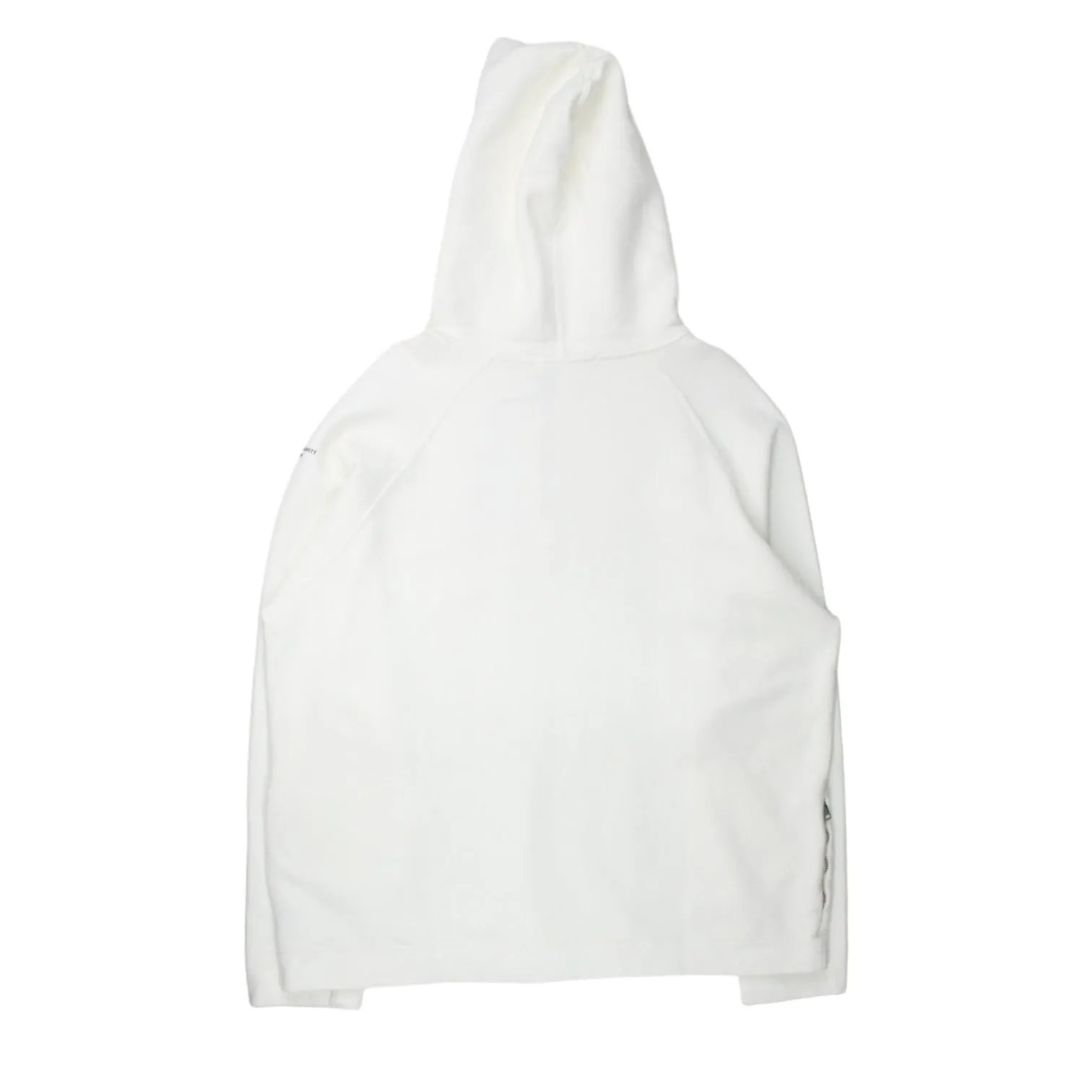 Katharine Hamnett White Rico 1/4 Zip Hoodie