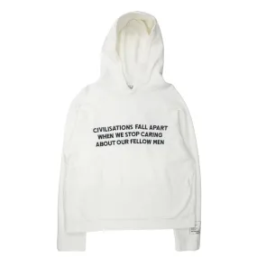 Katharine Hamnett Winter White Rick Hoodie