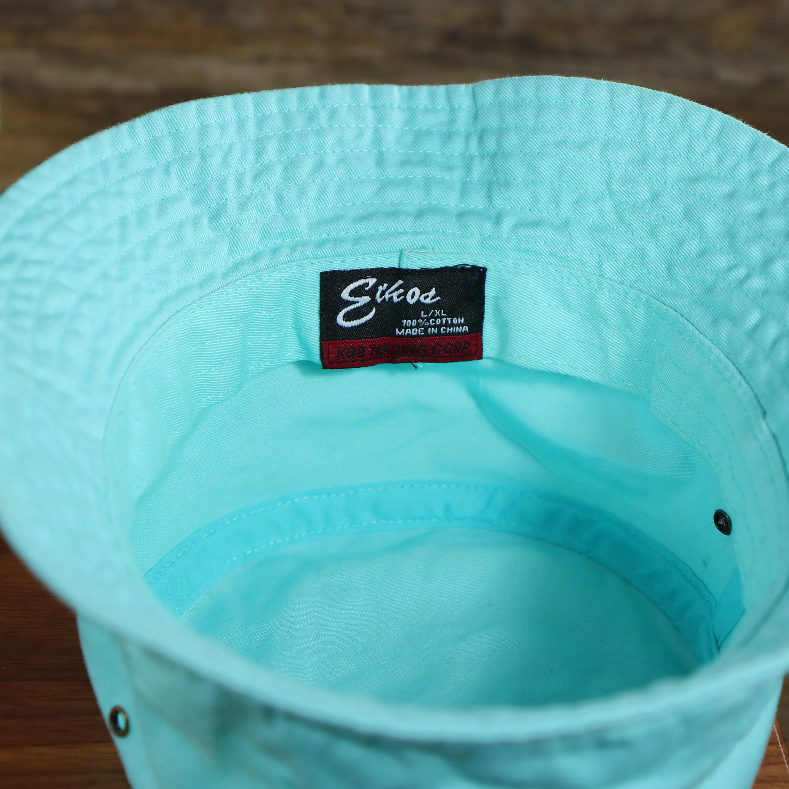 KB ETHOS | BUCKET HAT | SOLID COLOR BUCKET HAT |  MINT LARGE / EXTRA LARGE