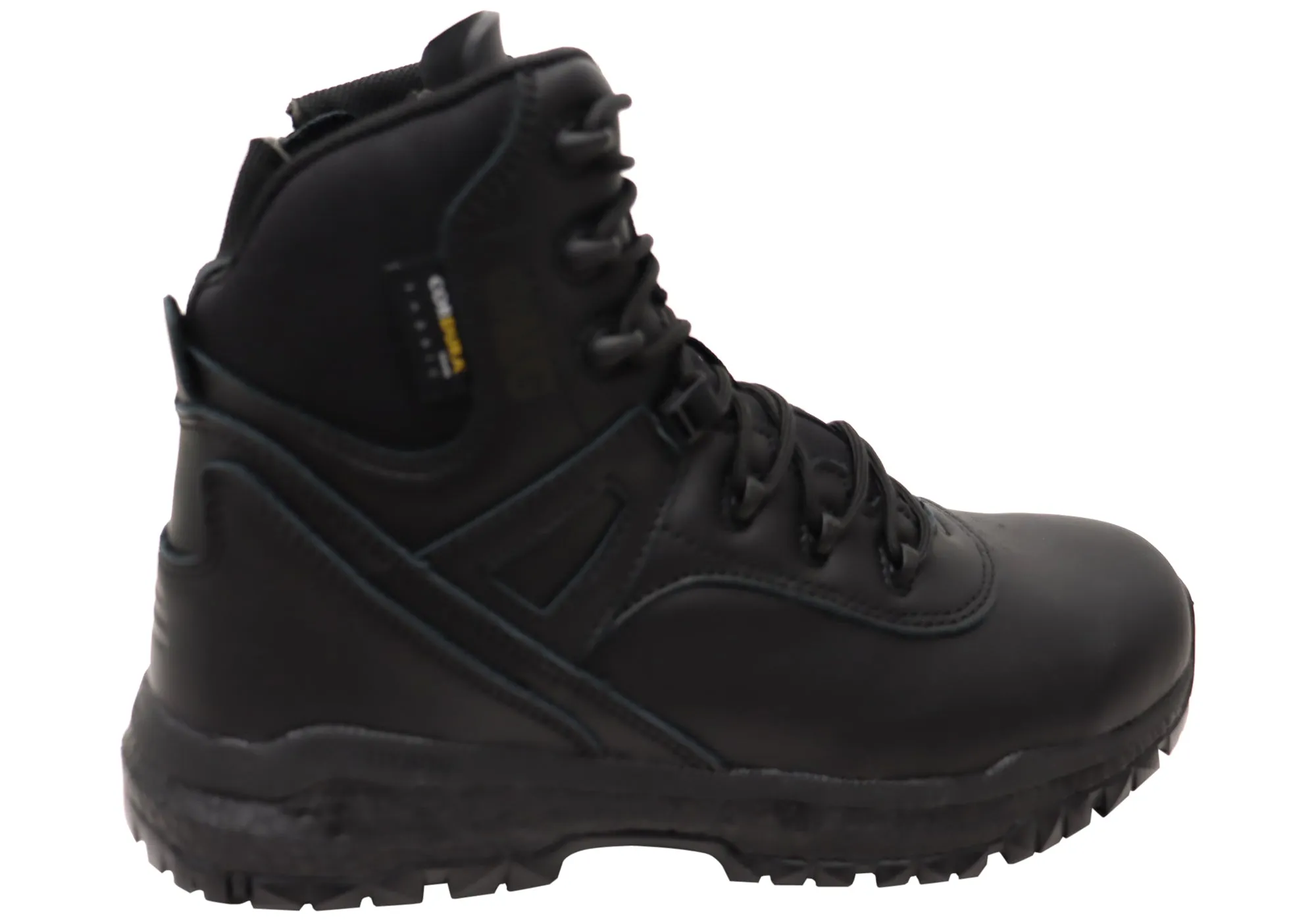 KingGee Mens N Force Hybrid 6 Inch Black Non Safety Boots