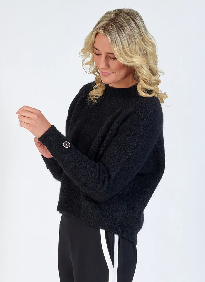 Knewe Mia Sweater - Black