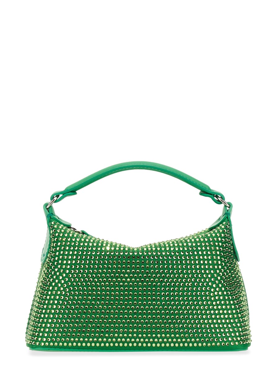 LEONIE HANNE X LIU JO    HOBO RHINESTONES BAG