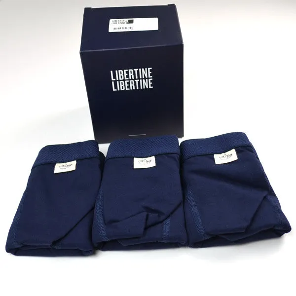 Libertine-Libertine Boxer 3-Pack - Peacoat Navy Underwear