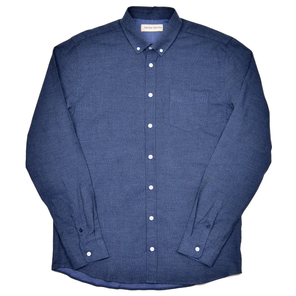 Libertine-Libertine Hunter Shirt Shave Peacoat Navy price