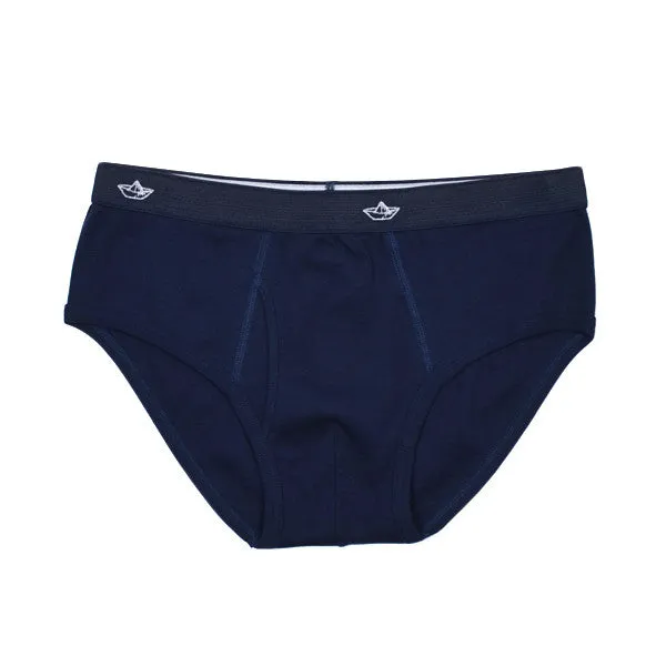 Libertine-Libertine Rib Brief Peacoat Navy Underwear