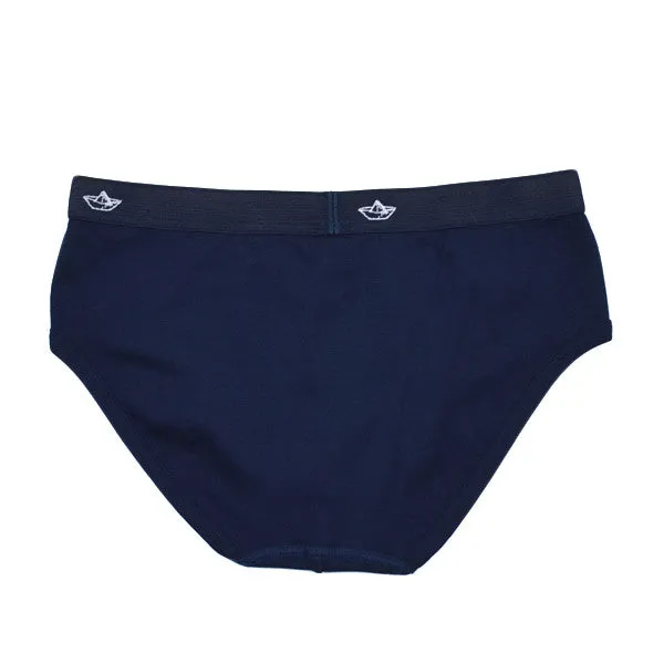 Libertine-Libertine Rib Brief Peacoat Navy Underwear