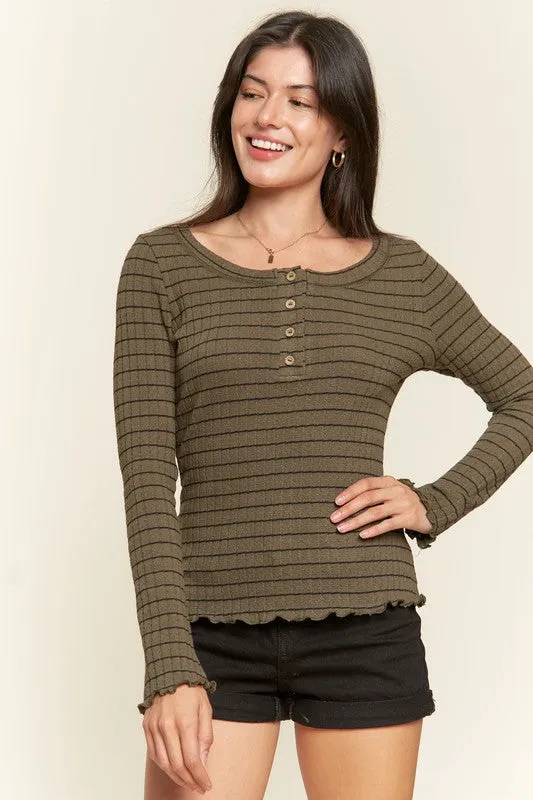 Lightweight Round Neck Top