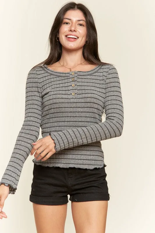 Lightweight Round Neck Top