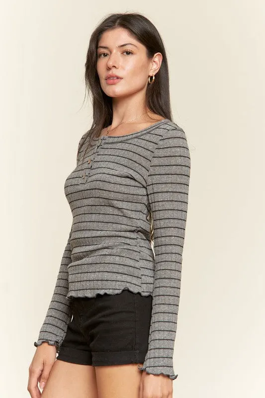 Lightweight Round Neck Top