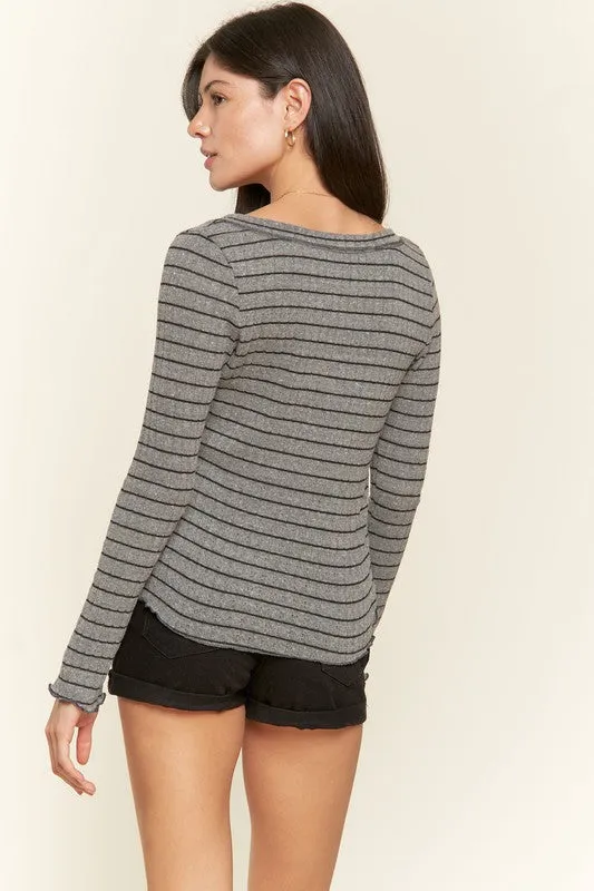 Lightweight Round Neck Top