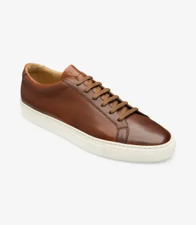 LOAKE Chestnut Leather Sneakers