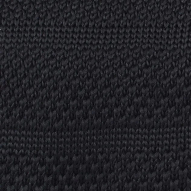 Lupo Black Knit Tie