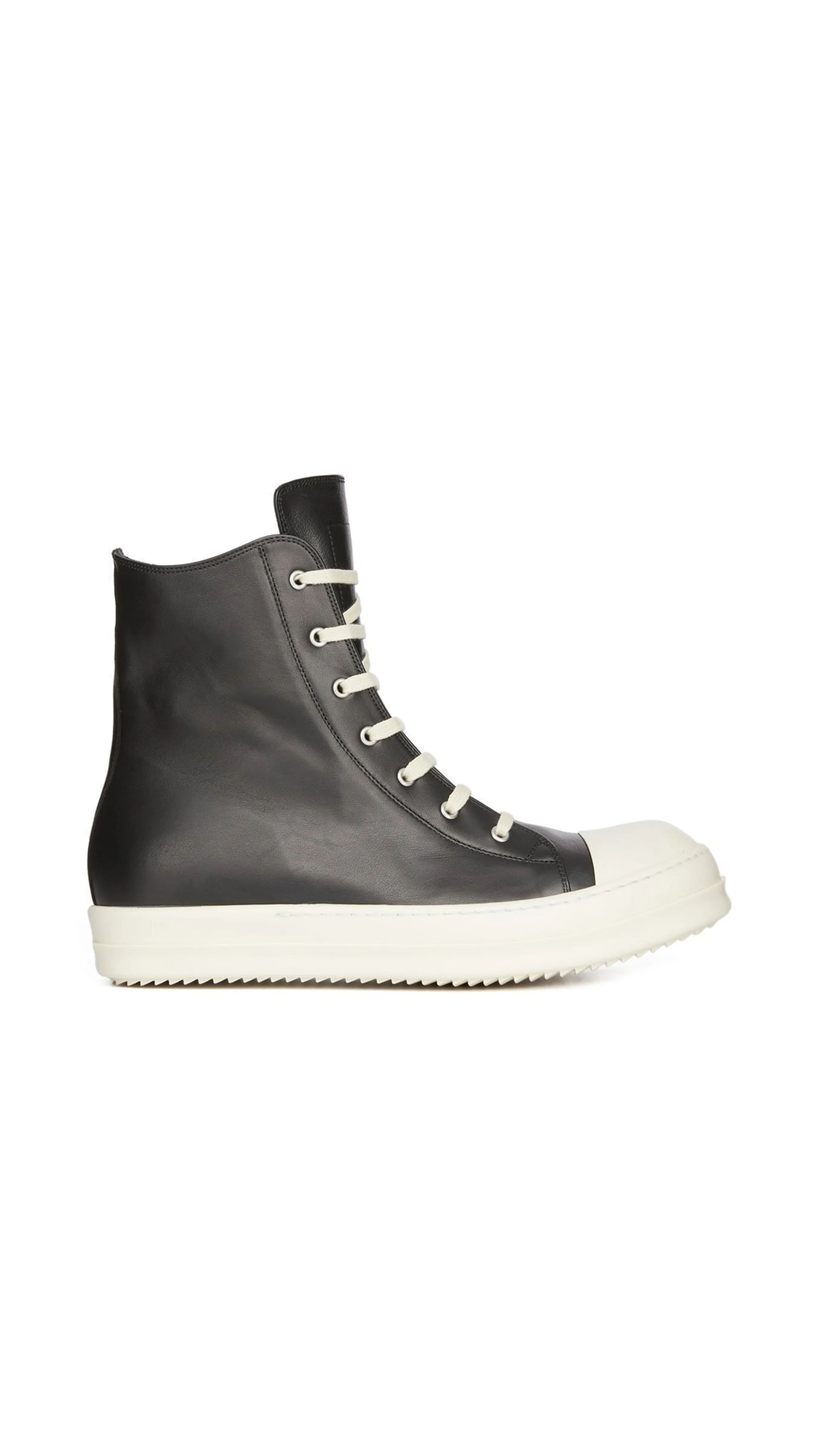 Luxor Black/Milk Leather Sneakers