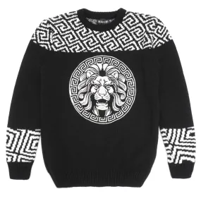 M4131 Leo Knit Sweater - Black