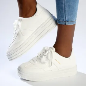 Madison Ashton Fashion Sneaker - White