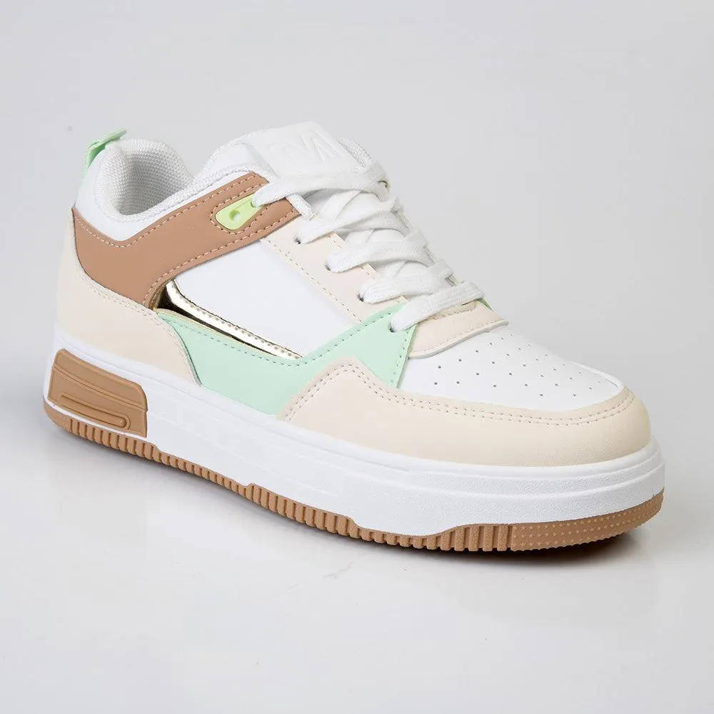 Madison Harley White Multi Sneaker - Multi Color