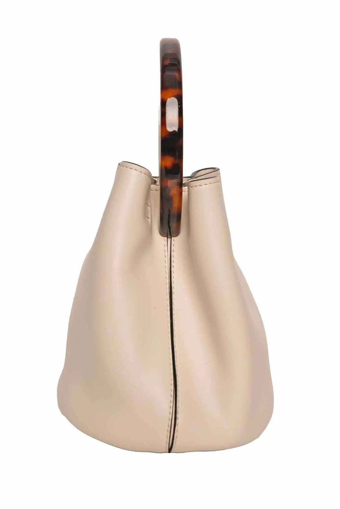 Marni Pannier Top Handle Leather Bucket Bag