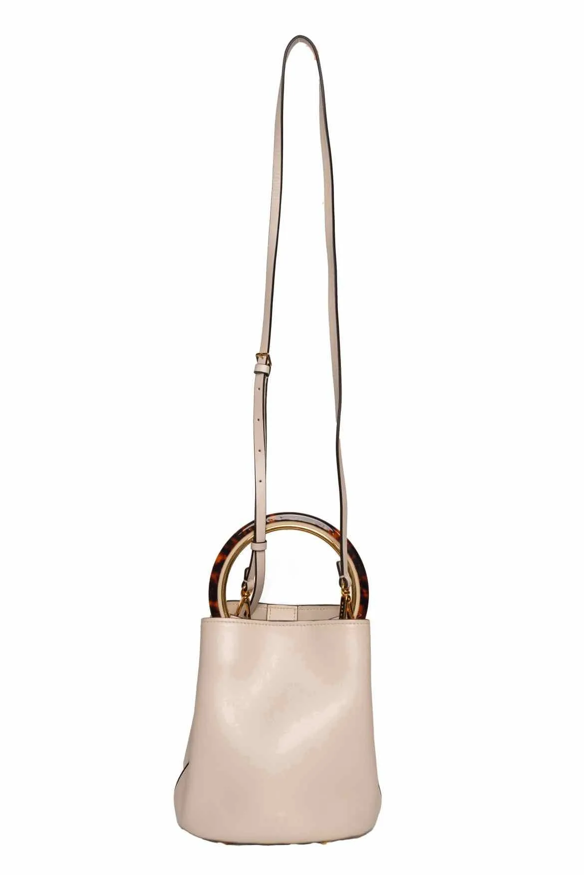 Marni Pannier Top Handle Leather Bucket Bag