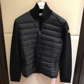 MONCLER Padded Wool Cardigan