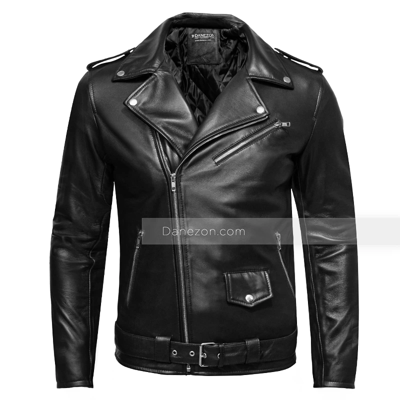 Motorcycle Leather Jacket | Motorcycle Black Leather Jacket