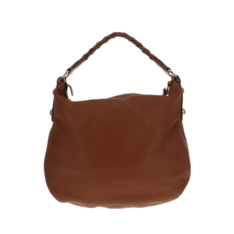 Mulberry Oak Spongey Leather Daria Hobo