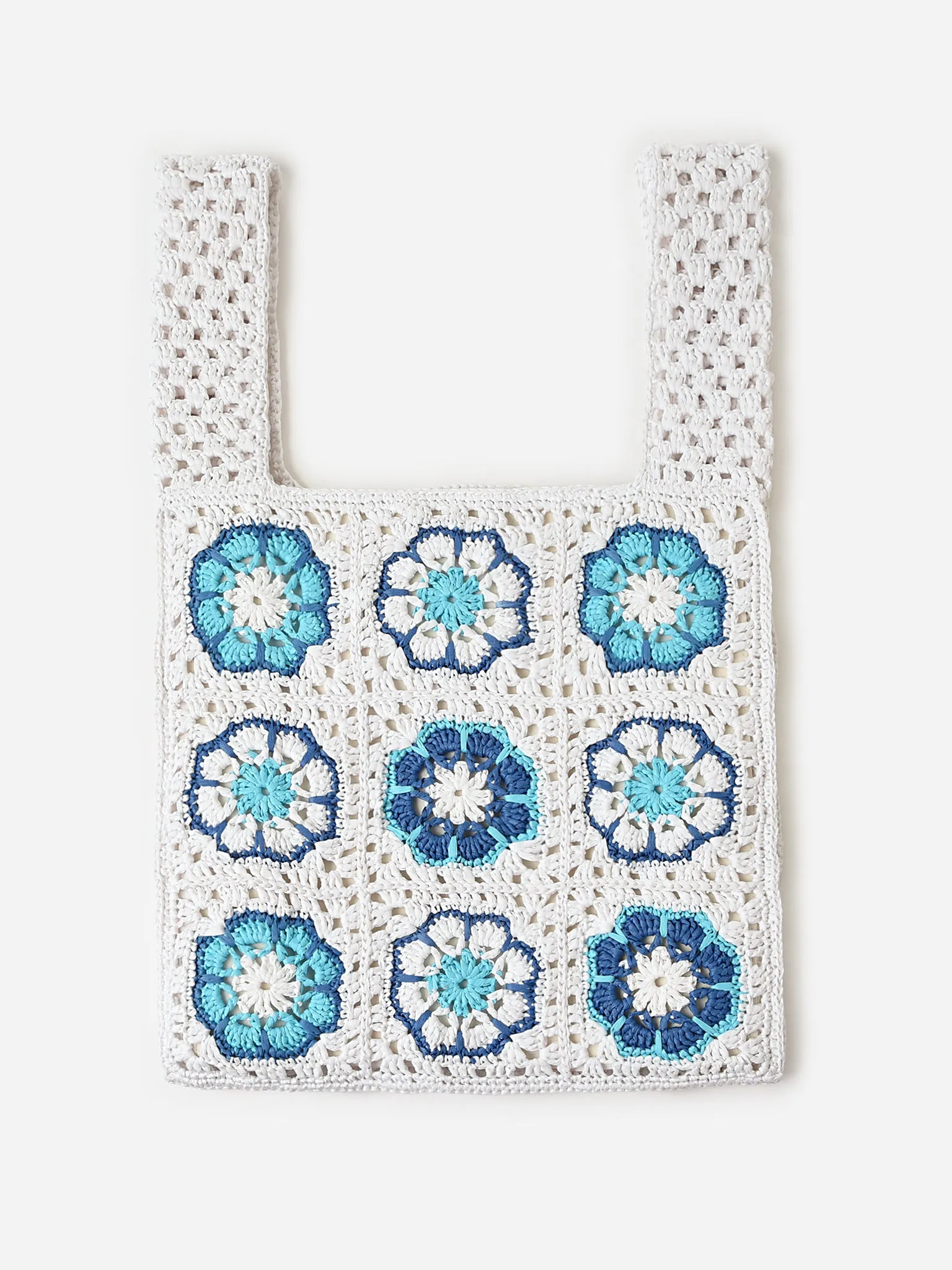     MY BEACHY SIDE  Crochet Tote Bag    