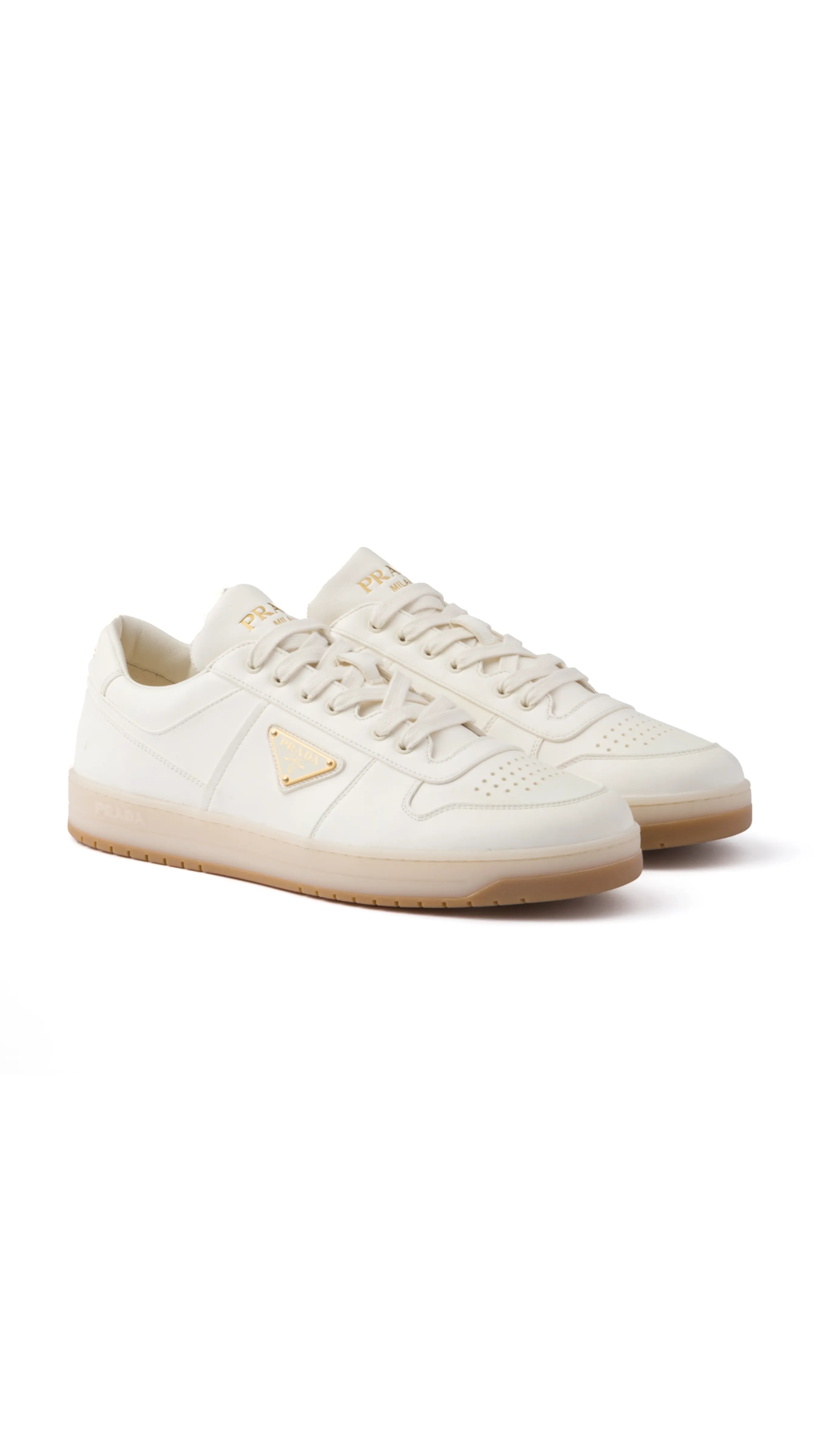 Nappa Leather Sneakers Ivory