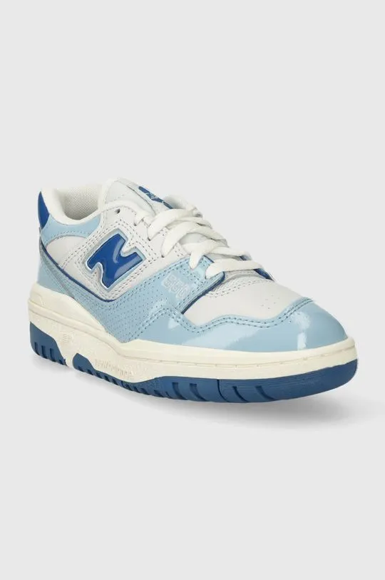 New Balance leather sneakers 550 blue color BB550YKE