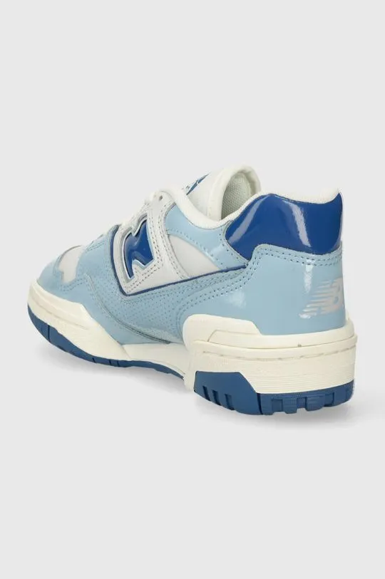 New Balance leather sneakers 550 blue color BB550YKE