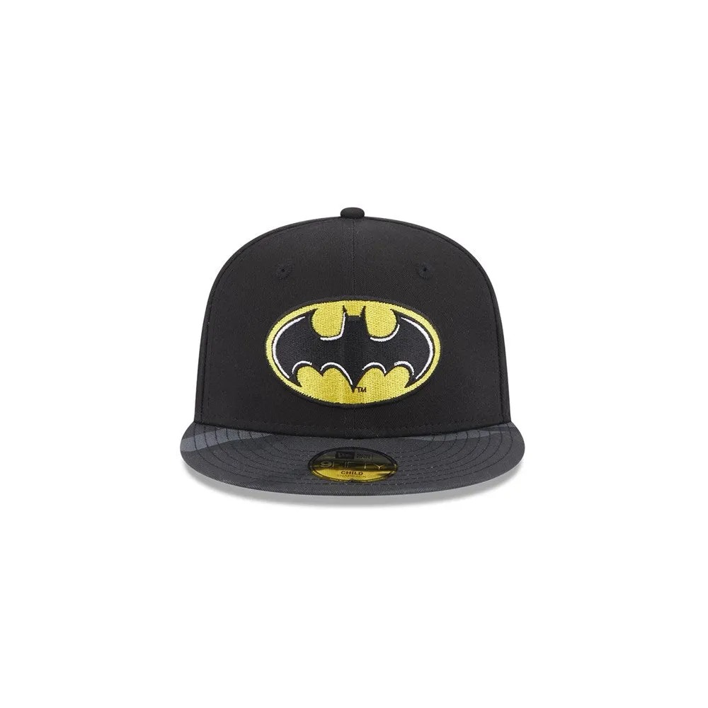 New Era DC Batman Kids Snapback Cap - Black 9FIFTY - Google-friendly