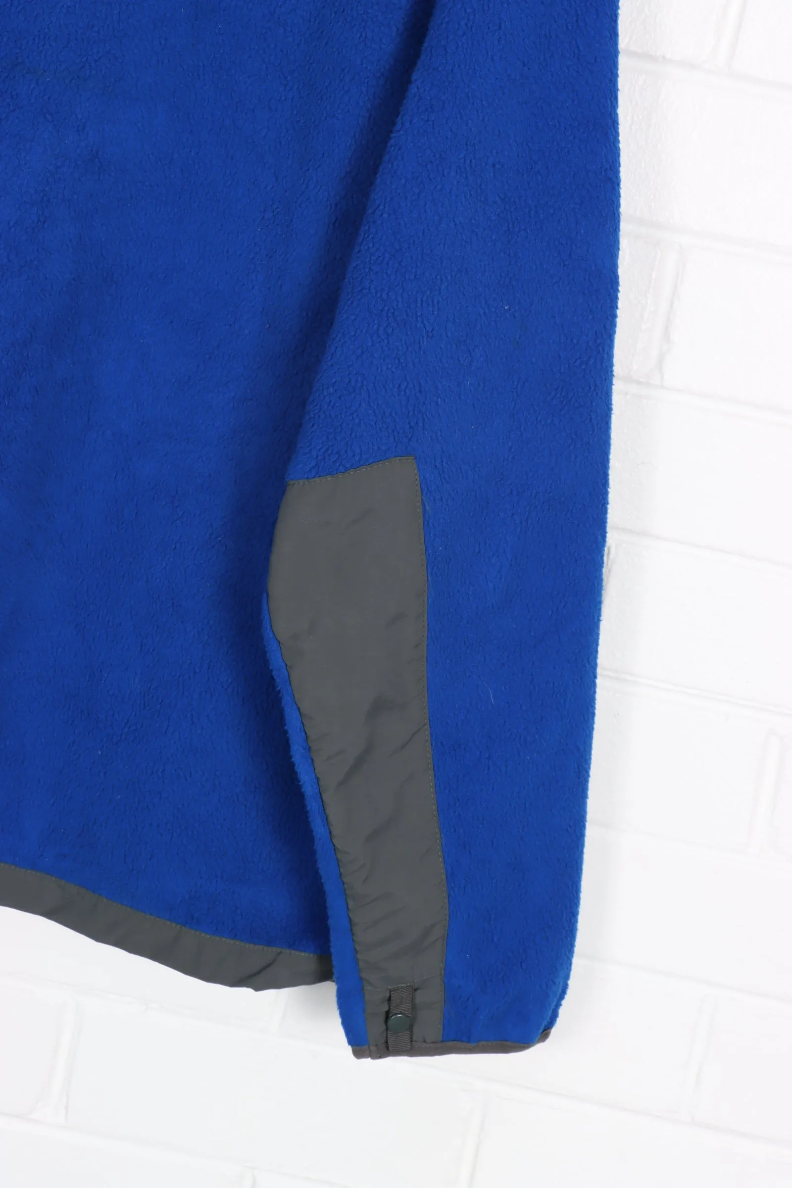 North Face Royal Blue Hooded Fleece (XXXL)