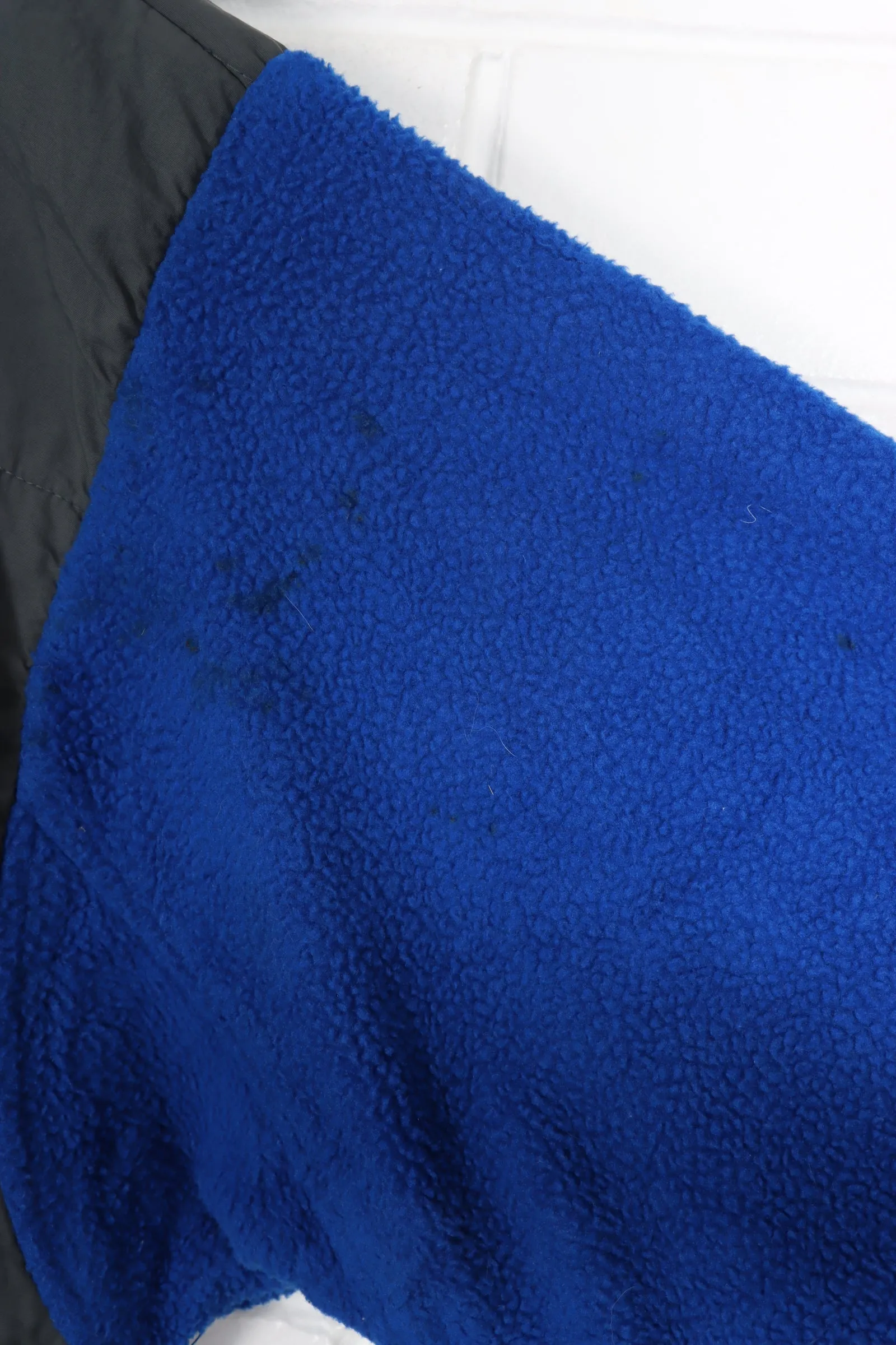 North Face Royal Blue Hooded Fleece (XXXL)