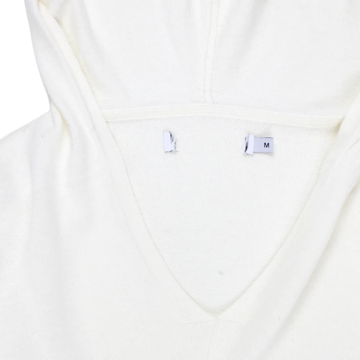 NRBY Cream Cashmere Blend Hoodie - Sample