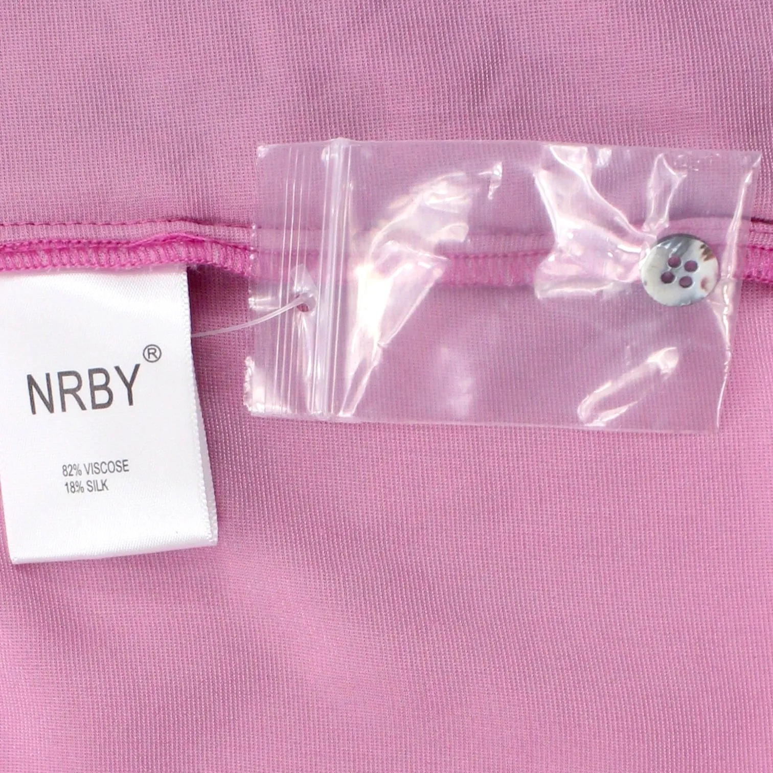 NRBY Dusky Pink Velour Hoodie - Sample