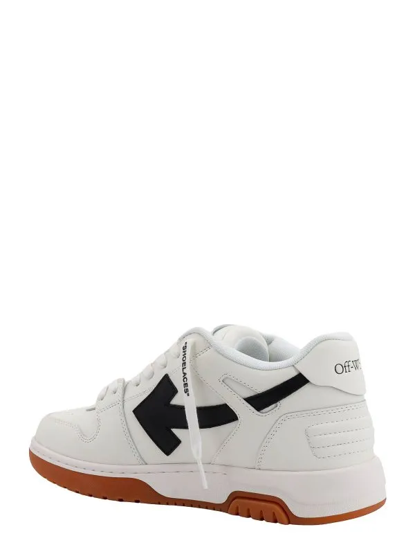 Off-White Leather sneakers with iconci zip tie