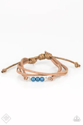 Paparazzi Adventure Bracelet - Blue Urban