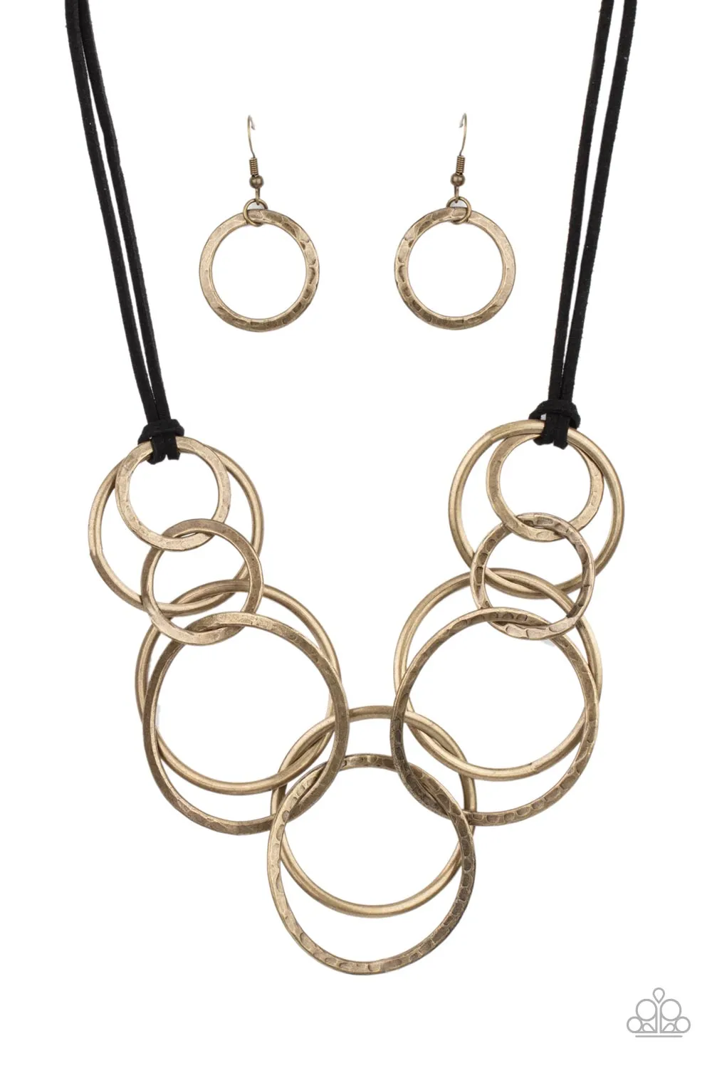 Paparazzi Brass Necklace - Trending in COUTURE