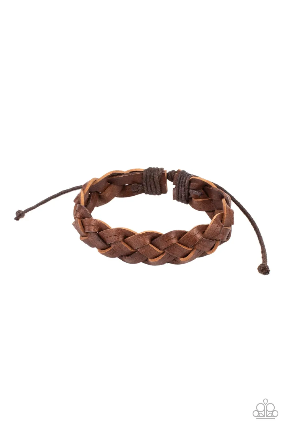 Paparazzi Summer Bracelet - Brown Urban in SoCal