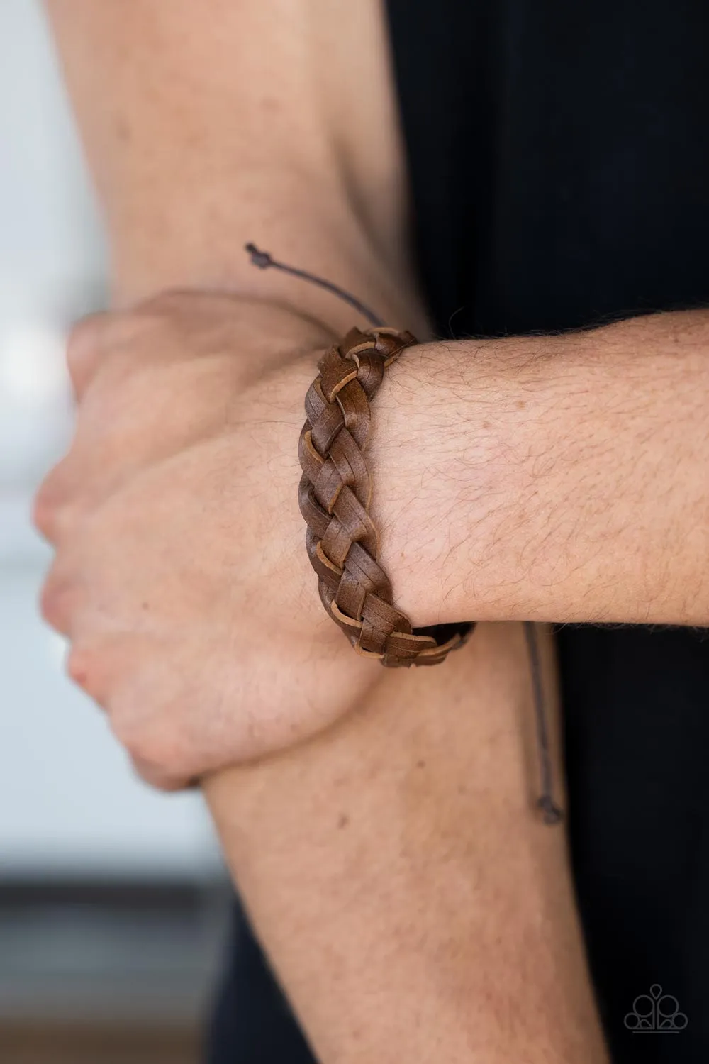 Paparazzi Summer Bracelet - Brown Urban in SoCal