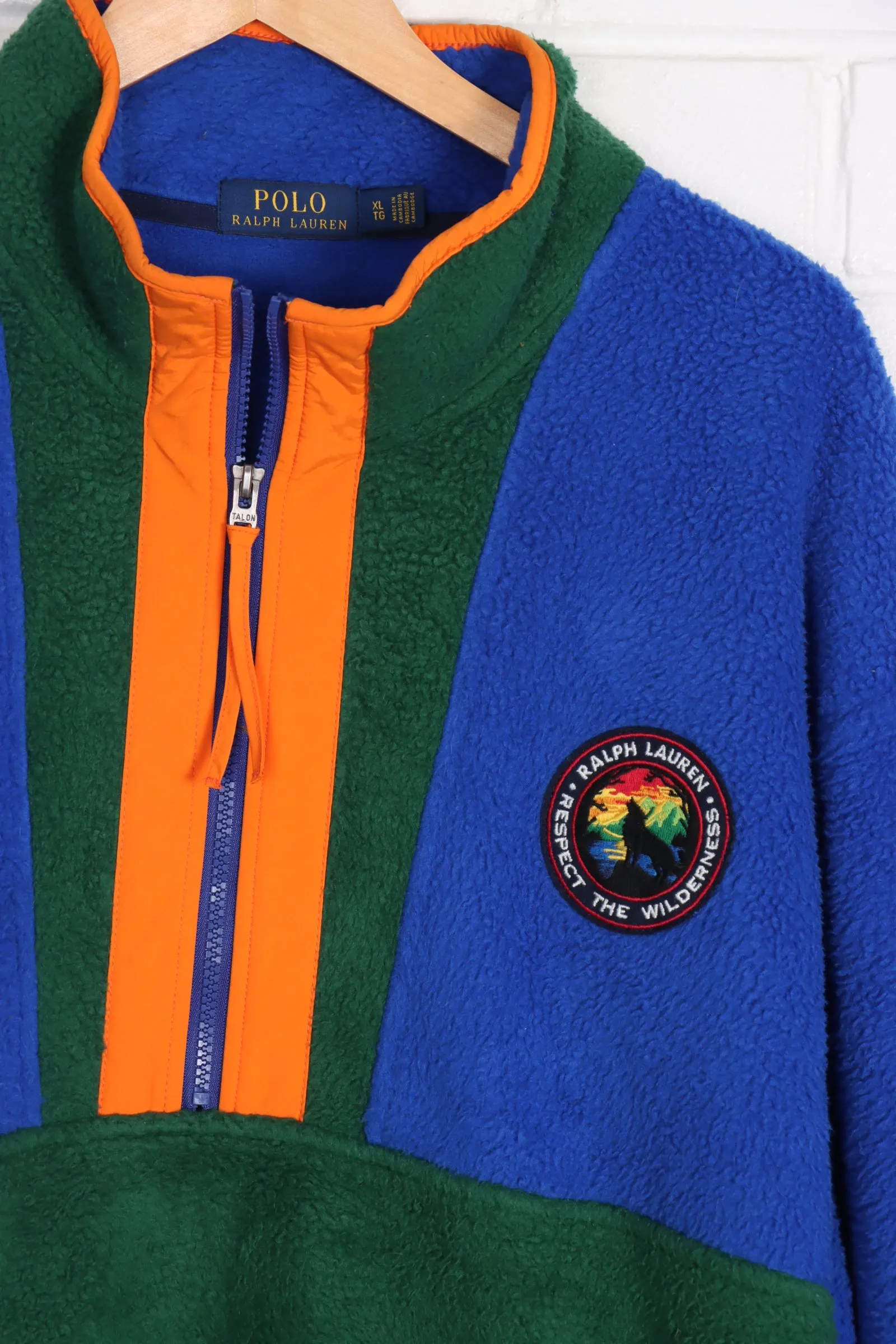 Polo Ralph Lauren Wilderness Fleece: Colour Block, XXXL Size