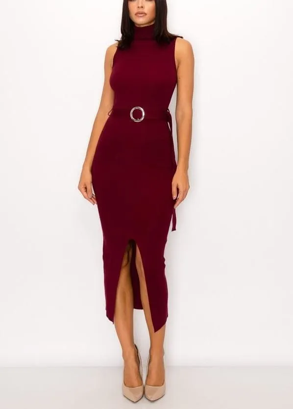 Puffy bodycon dress