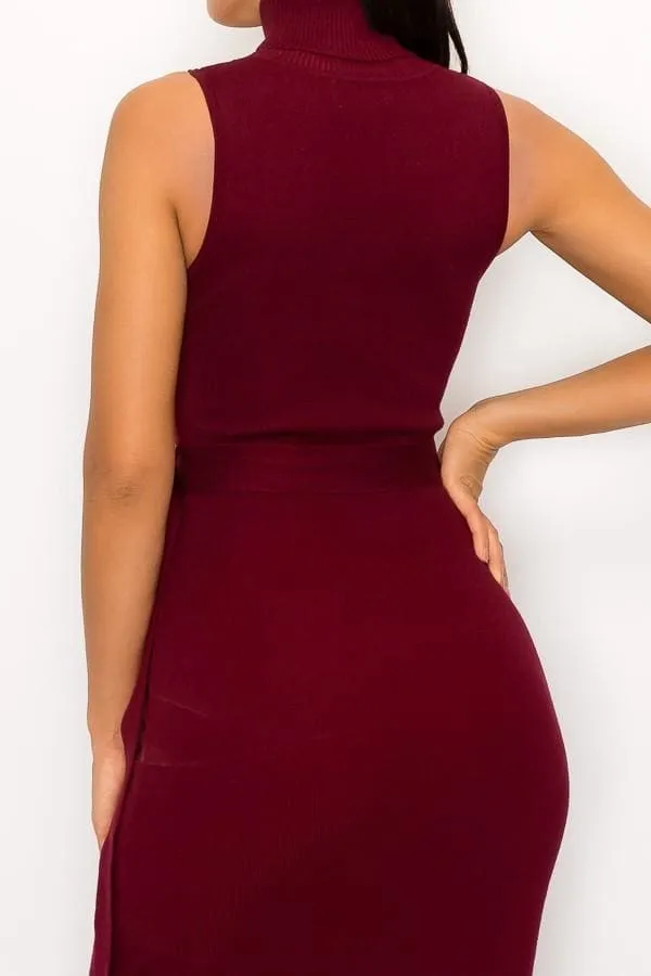 Puffy bodycon dress